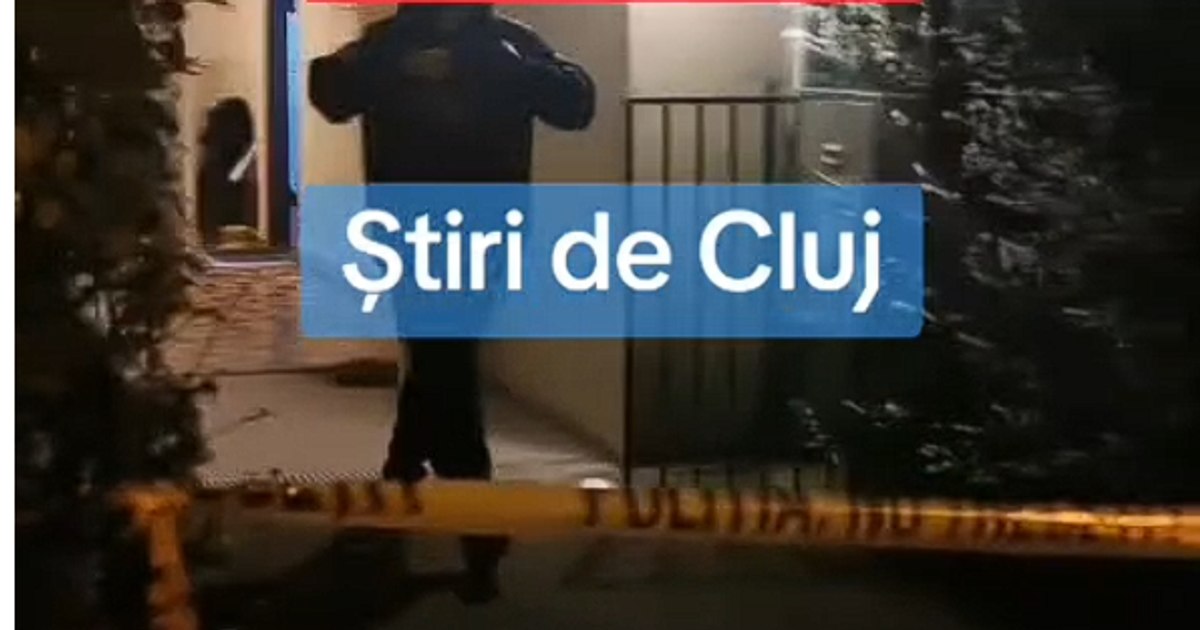 Incident violent în Cluj-Napoca: femeie rănită grav și un bărbat mutilat într-un apartament
