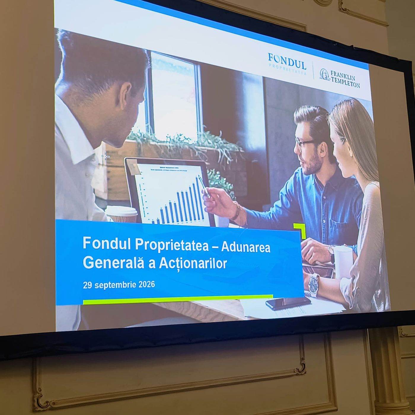 Acționarii Fondului Proprietatea au ales noul administrator și au aprobat distribuirea dividendelor
