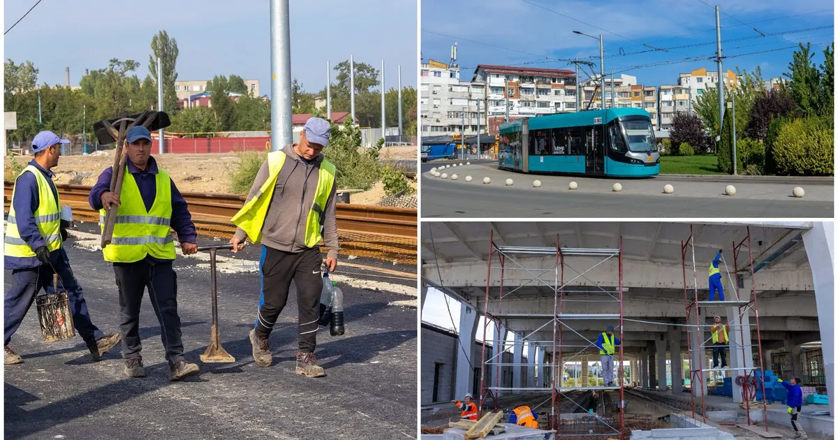 Modernizarea celui mai mare depou de tramvaie din Galați: lucrările au început