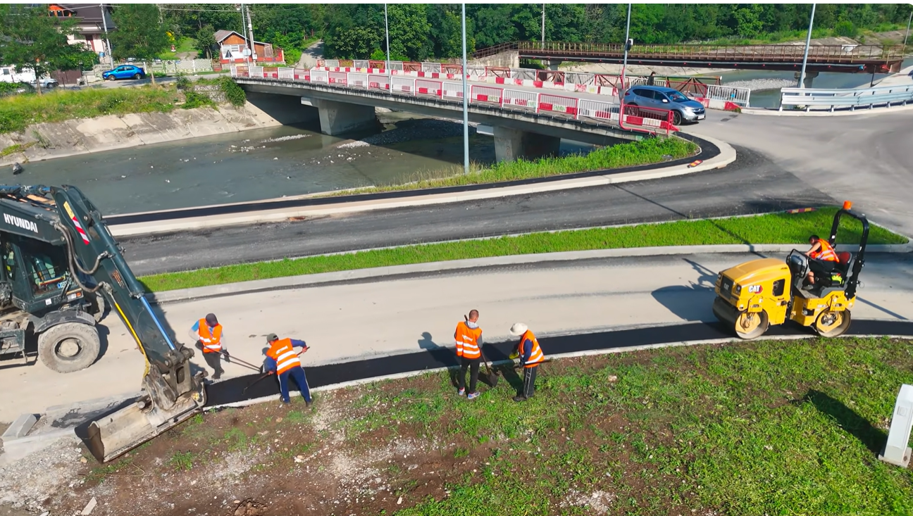 Centura Comarnic este deschisă traficului rutier: noua variantă de ocolire de 6 km este funcțională