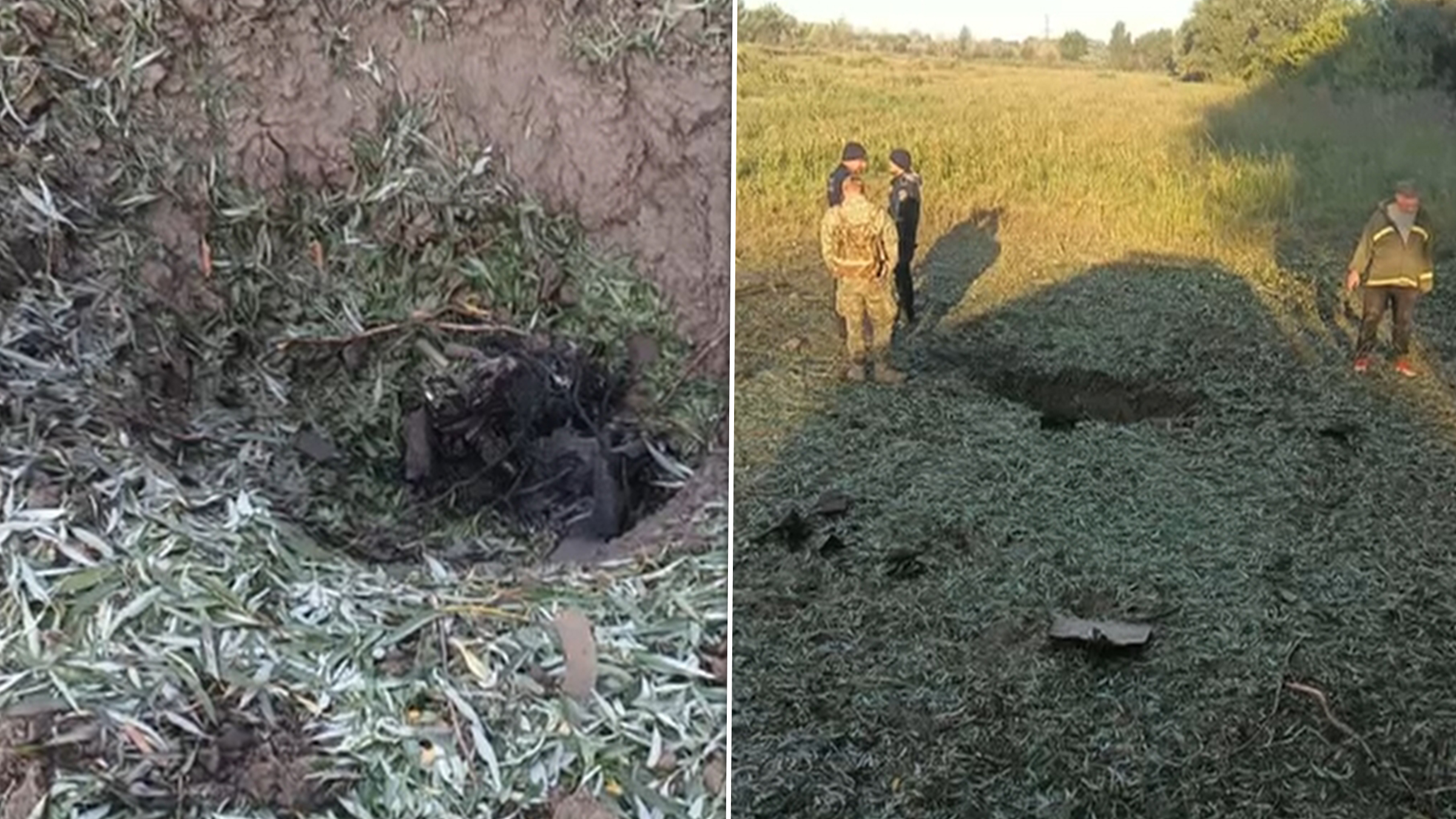 O dronă s-a prăbușit în Tulcea, în zona localității Plauru. S-a produs un incendiu și un crater