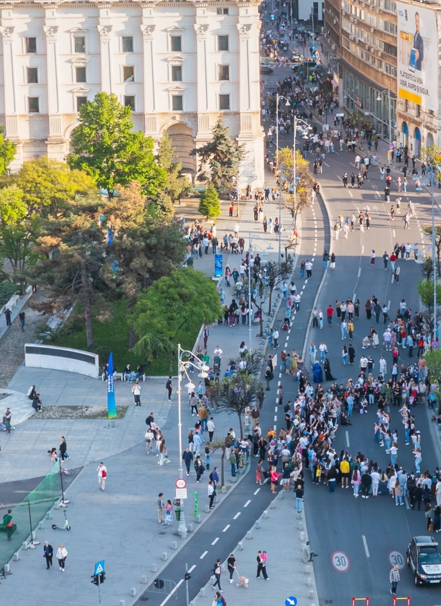 Calea Victoriei devine pietonală în penultimul weekend al proiectului Străzi Deschise