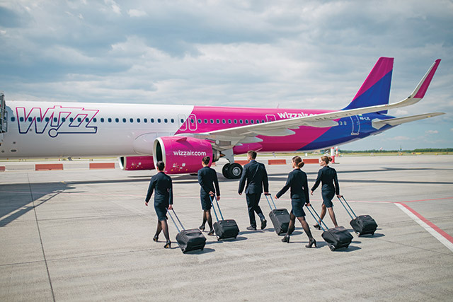 Wizz Air pregătește reduceri de personal la bazele operaționale din România