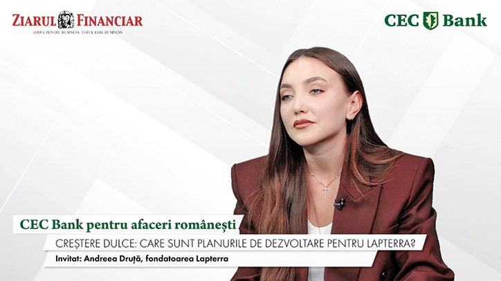 Lapterra, afacerea fondată de Andreea Druță, vizează dublarea cifrei de afaceri la 12 milioane de lei