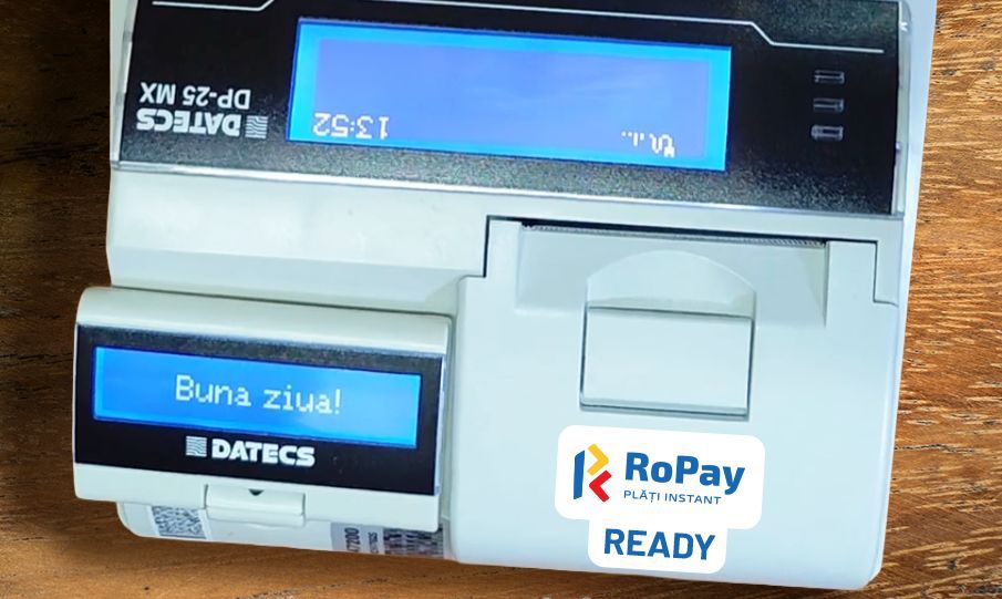 Echipamentele fiscale Danubius vor accepta plăți prin cod QR prin sistemul RoPay