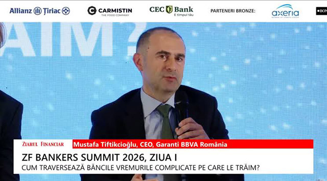 Mustafa Tiftikcioğlu: Creșterea creditării în România este limitată de prudența clienților, nu de bănci