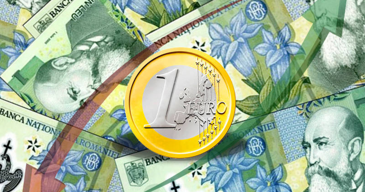 Cursul oficial BNR: Euro a scăzut la 5,3470 lei, după ce a depășit pragul de 5,35 pe piața interbancară