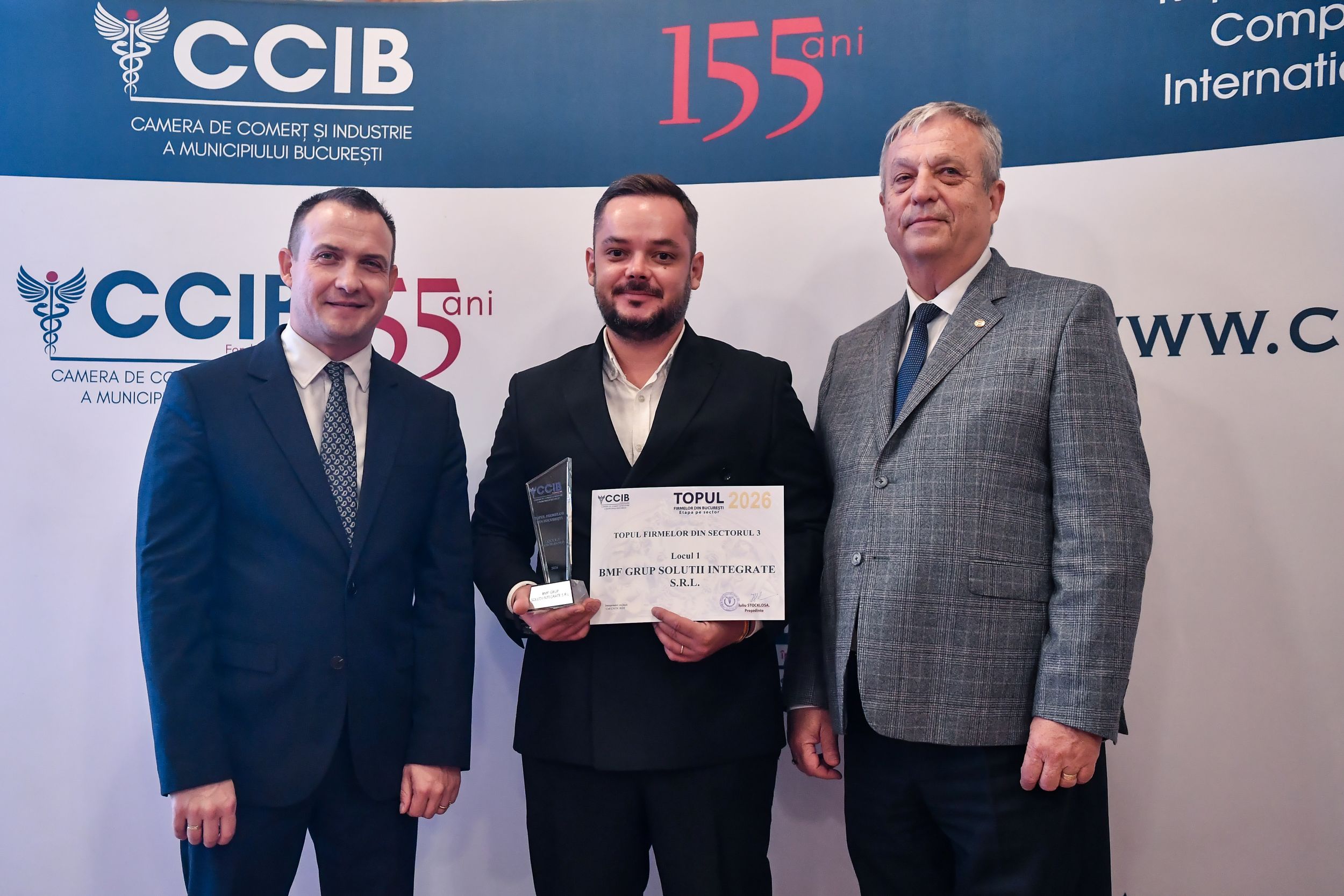 CCIB a premiat companiile performante din sectoarele 3 și 4 ale Capitalei