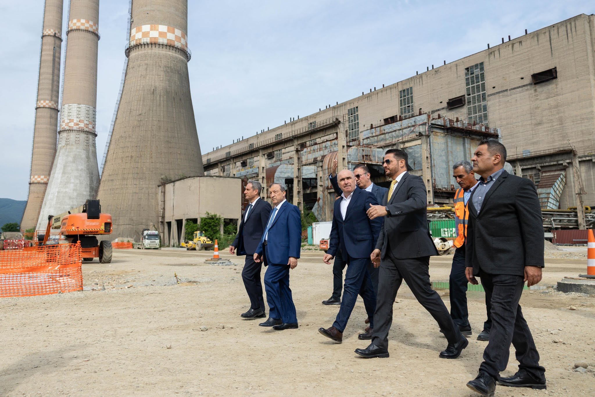Prima turbină pe gaz a noii centrale de la Mintia a fost pornită