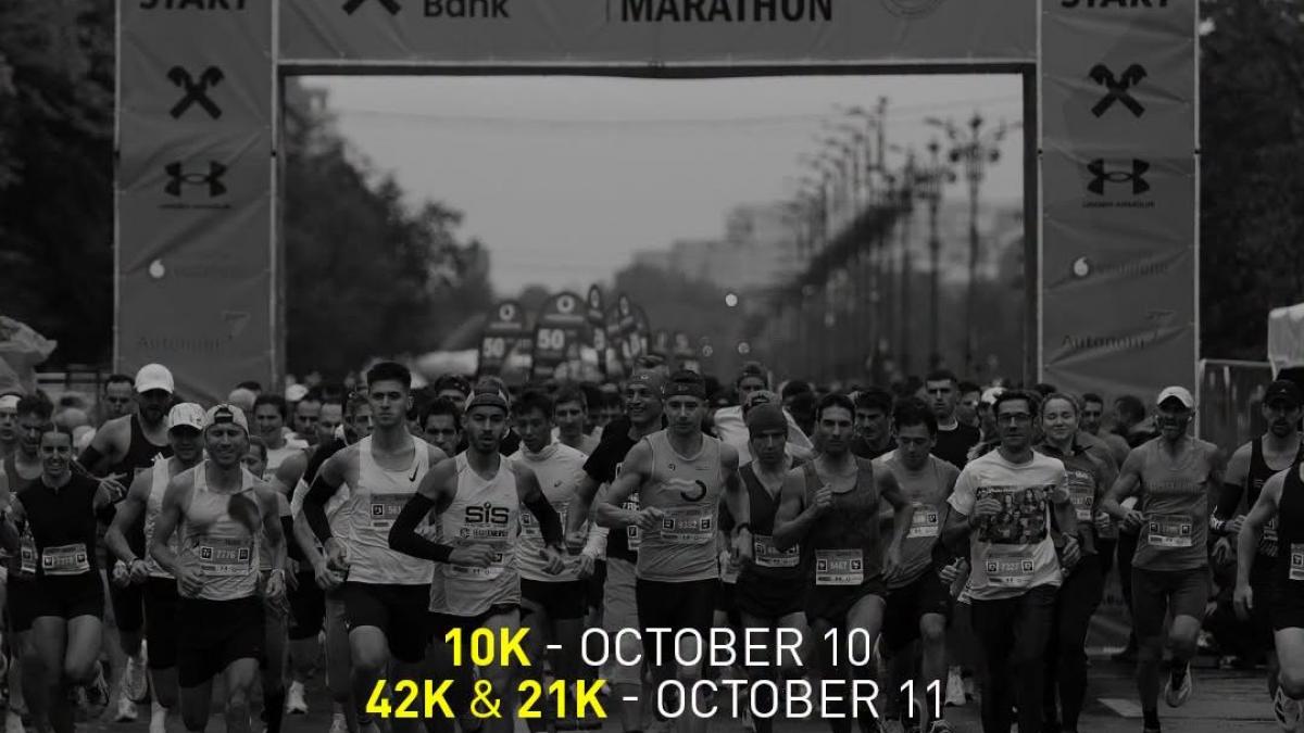 Restricții de circulație în București pe 10 și 11 octombrie din cauza Maratonului Internațional