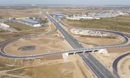 Circulația pe segmentul Glina - Afumați de pe A0 Nord va fi deschisă până la sfârșitul lunii