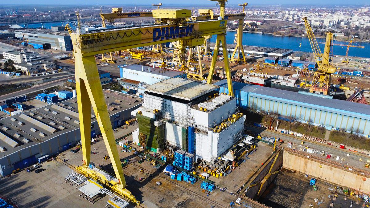 Gigantul german Rheinmetall a cumpărat șantierul naval Damen din Mangalia