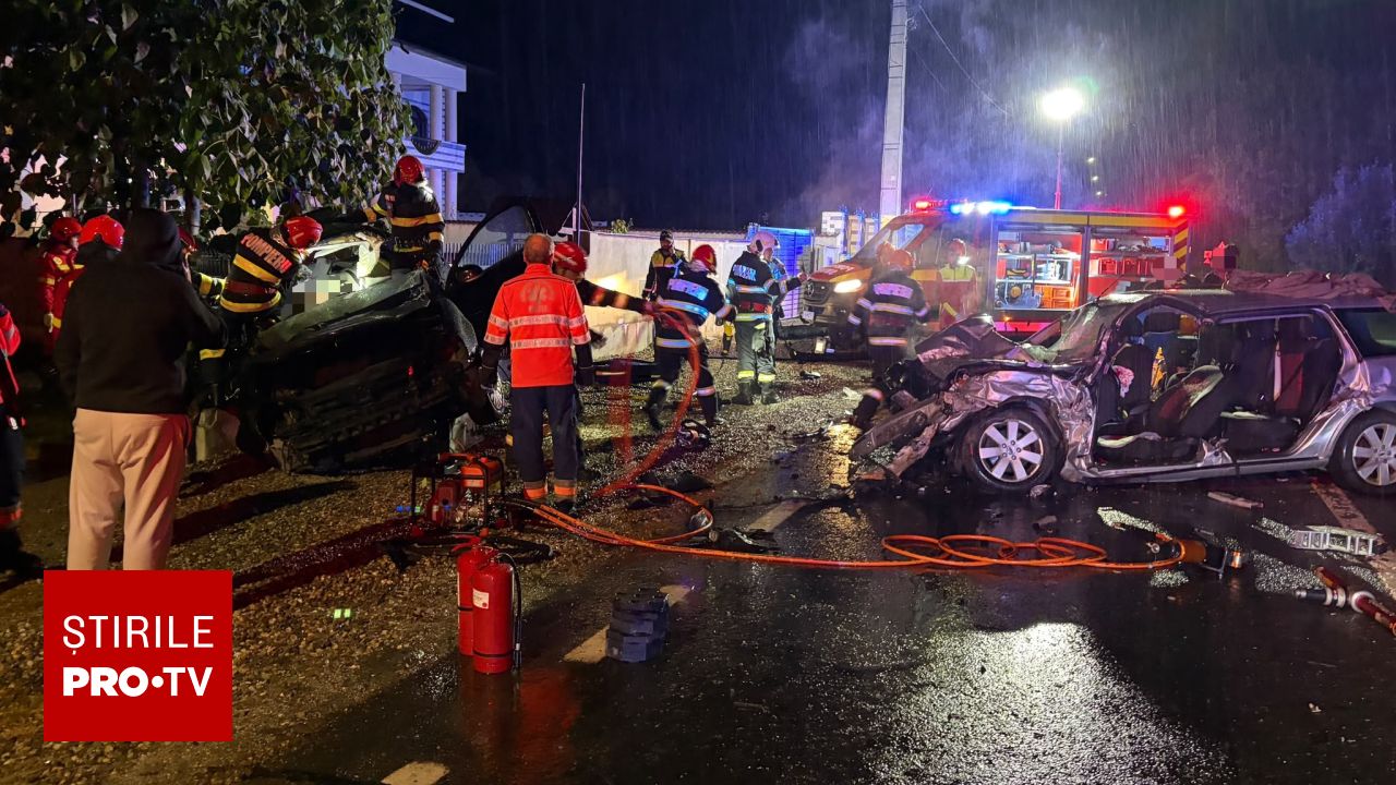 Tragedie rutieră în județul Vâlcea: trei persoane decedate în urma unei coliziuni frontale
