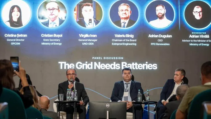 Ministerul Energiei anunță ținte de stocare pentru 2030: 1.200 MW în baterii și 800 MW prin pompaj