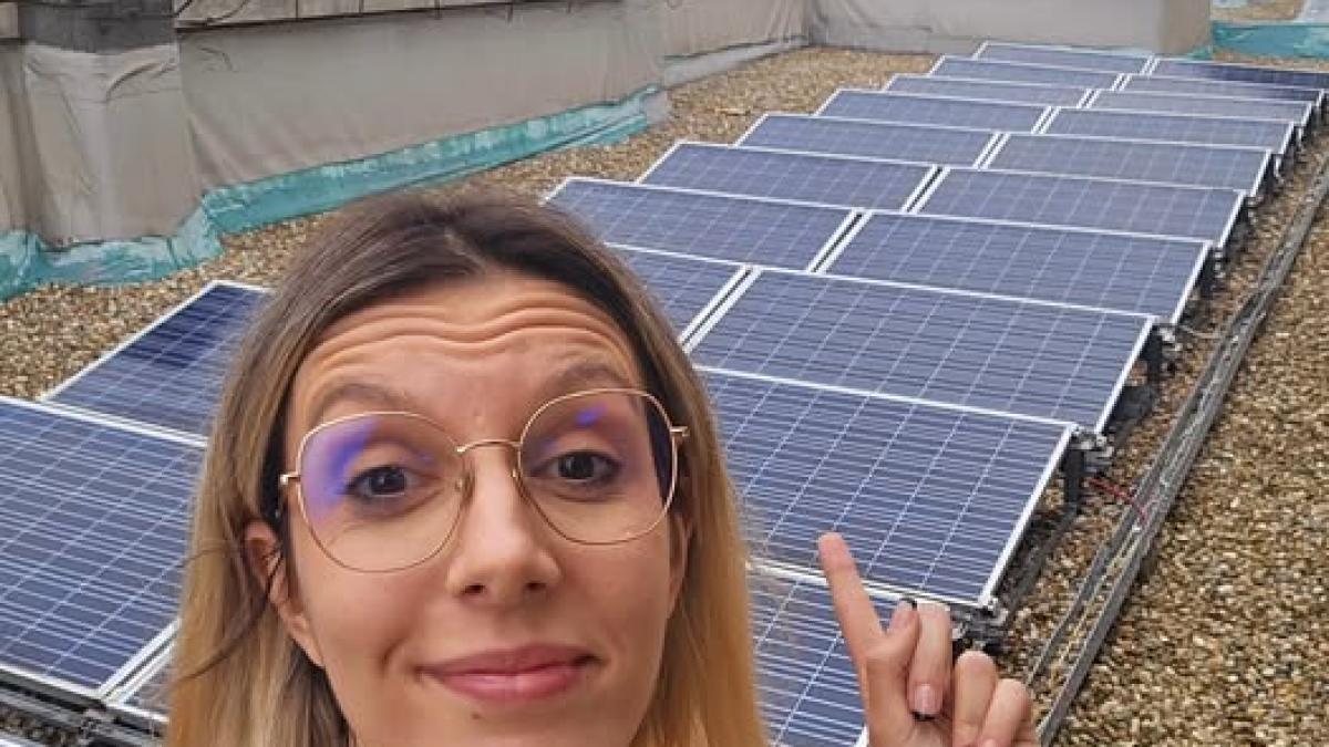 Sistemul de panouri fotovoltaice de la Ministerul Mediului a fost remis în funcțiune