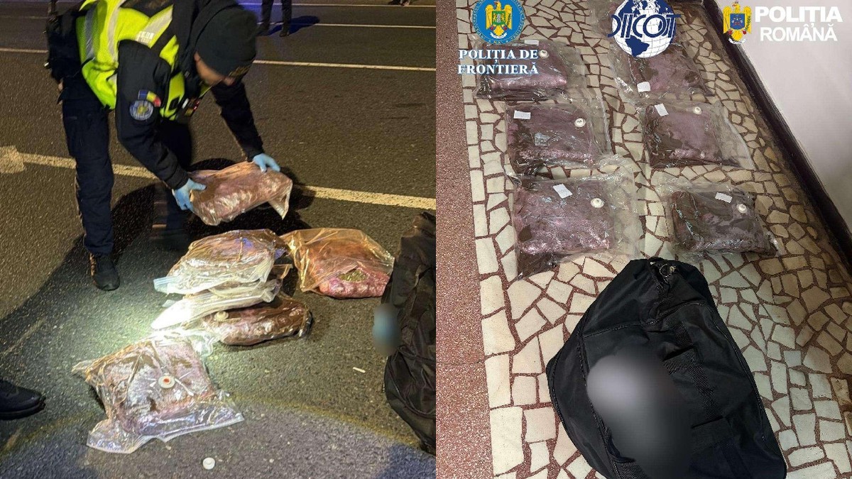 Tânăr reținut la vama Nădlac cu peste 7 kilograme de canabis provenite din Spania